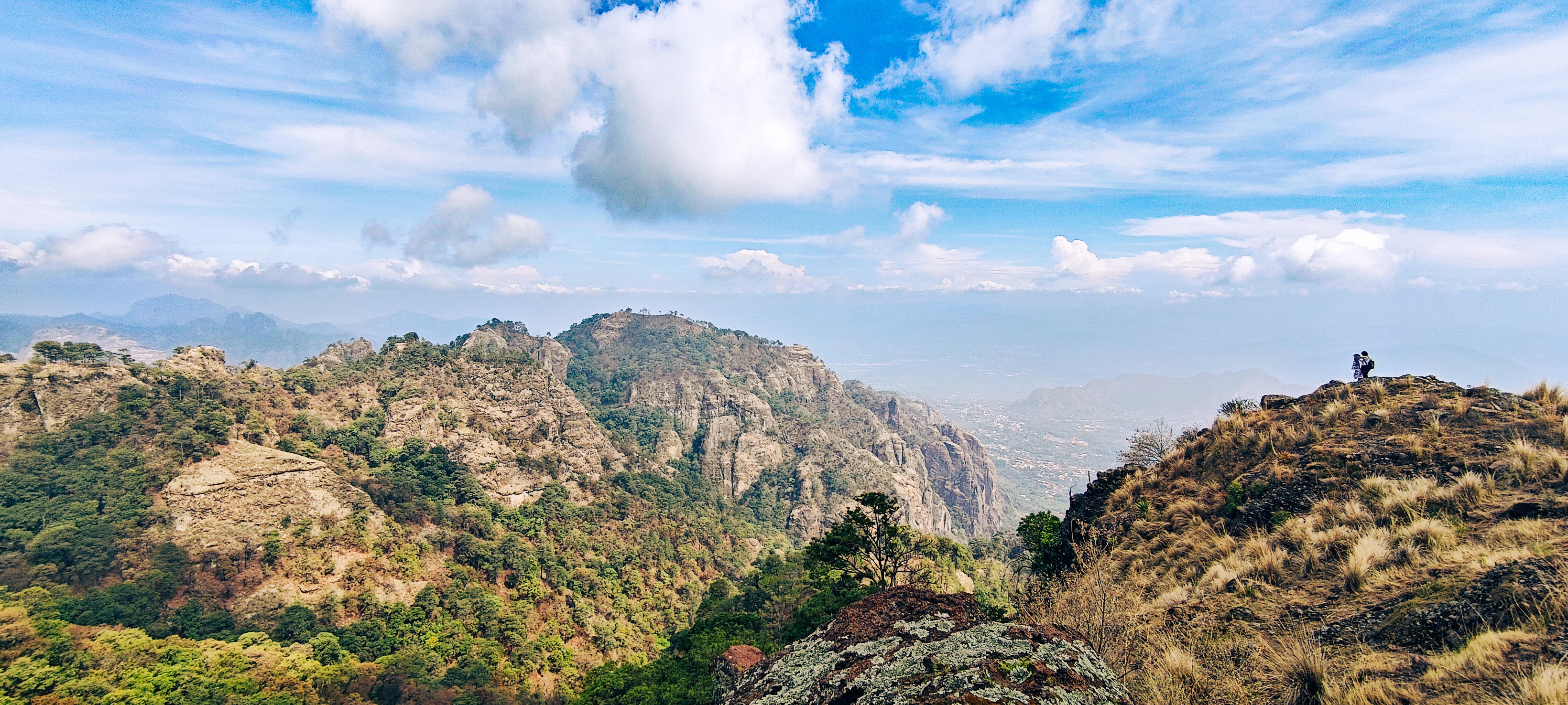 Atardecer en las montañas de Tepoztlán
